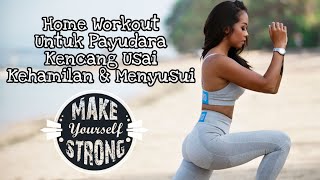 4 Gerakan Untuk Payudara Kencang Pasca Kehamilan & Menyusui 😘