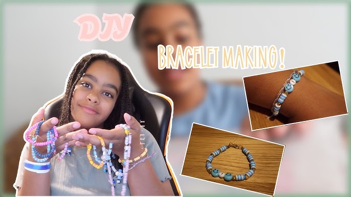 Clay Artist Vlog 🍄 Cute Seed Bead Bracelets, Polymer Clay Charms