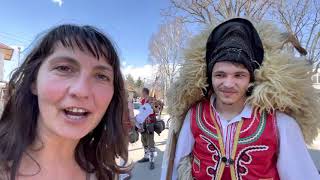 Kukeri Fertility Pegan Ceremony of Bulgaria Folk Phallic symbols for abundance. Tsetsi цеци жельомир