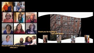 LEAN ON ME (socially-distanced BILL WITHERS cover + lyrics); Dedicated to "NY Sings Along" [AMENDED]