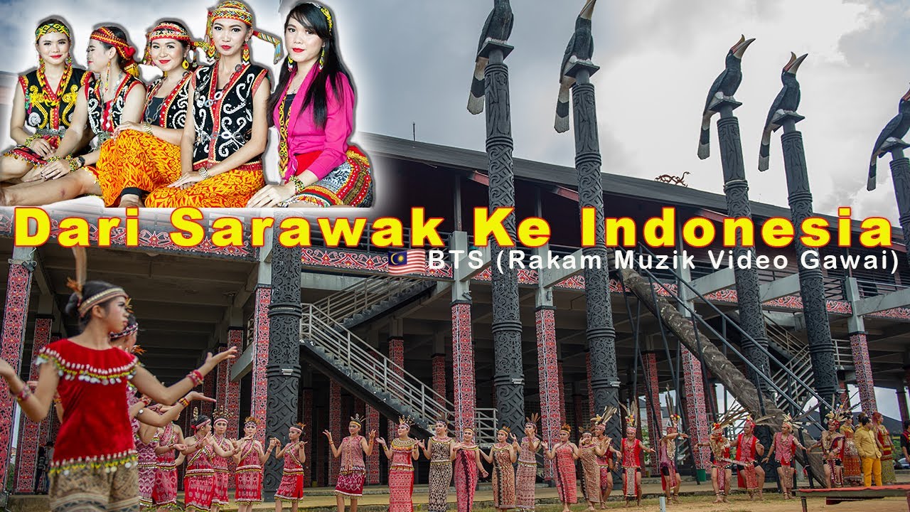 Vlog BTS🎬🎥 Muzik Video Hari Gawai di Pontianak Indonesia.