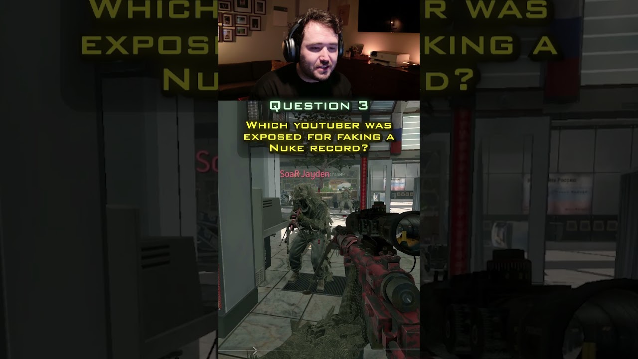 Call of Duty Trivia vs Gamers 😂 #20