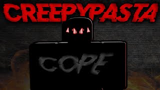 roblox creepypasta - ' Copeman ' lost footage [ CRIMINALITY ]