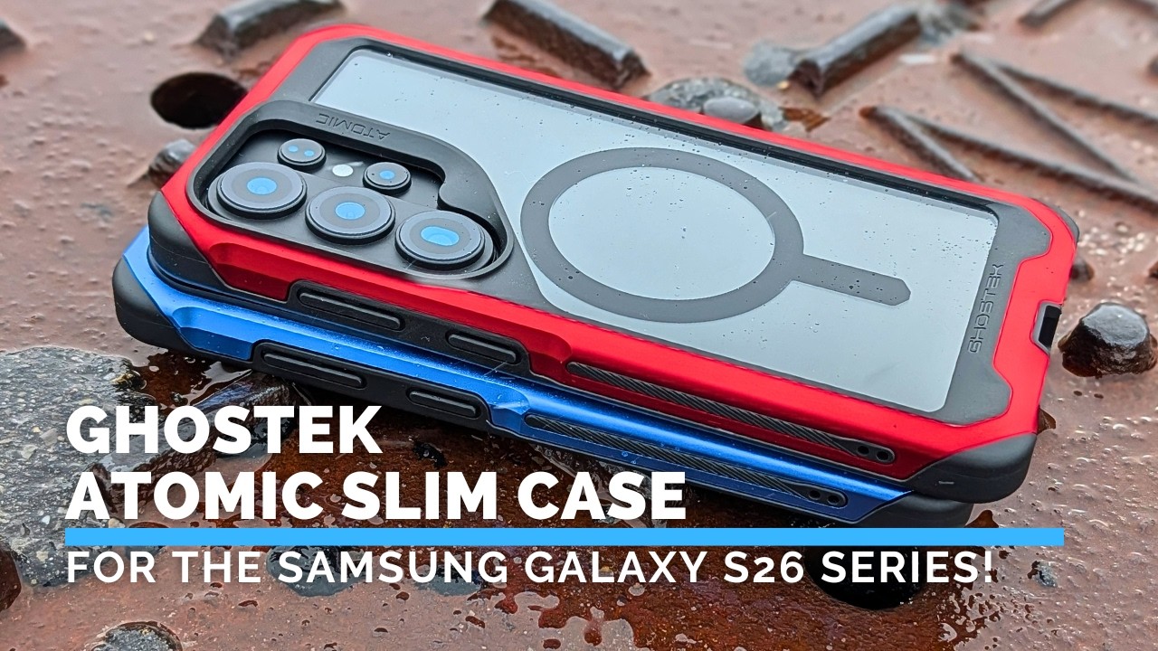 Ghostek Atomic Slim Galaxy S26 Ultra MagSafeケース、磁気クリア 