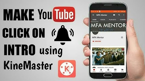 How To Make subscribe Button Animation Effect For YouTube Green screen in KineMaster  Android Phone