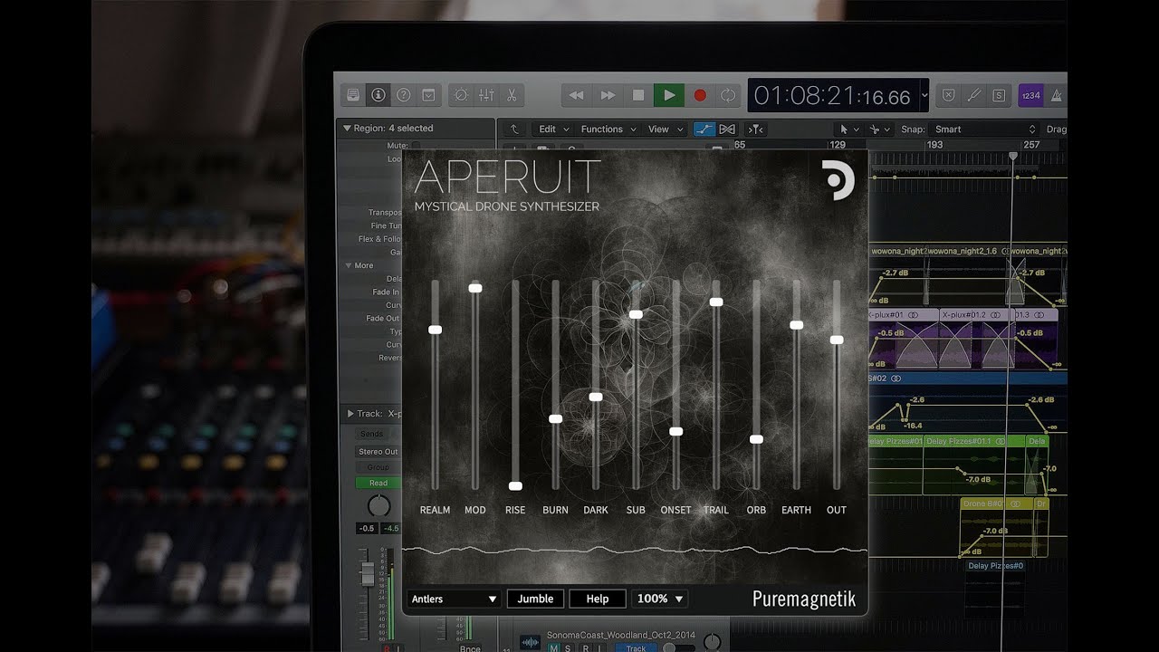 Aperuit is a $1 Mystical Drone Synthesizer