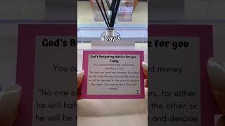 God’s Budgeting Advice To You Today Day 3 #GodsWord #GodsPromise #TrustGod #budgetingadvice