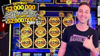 We NEEDED that first spin magic 🐉  Day 51: Betting $2M to WIN $2M