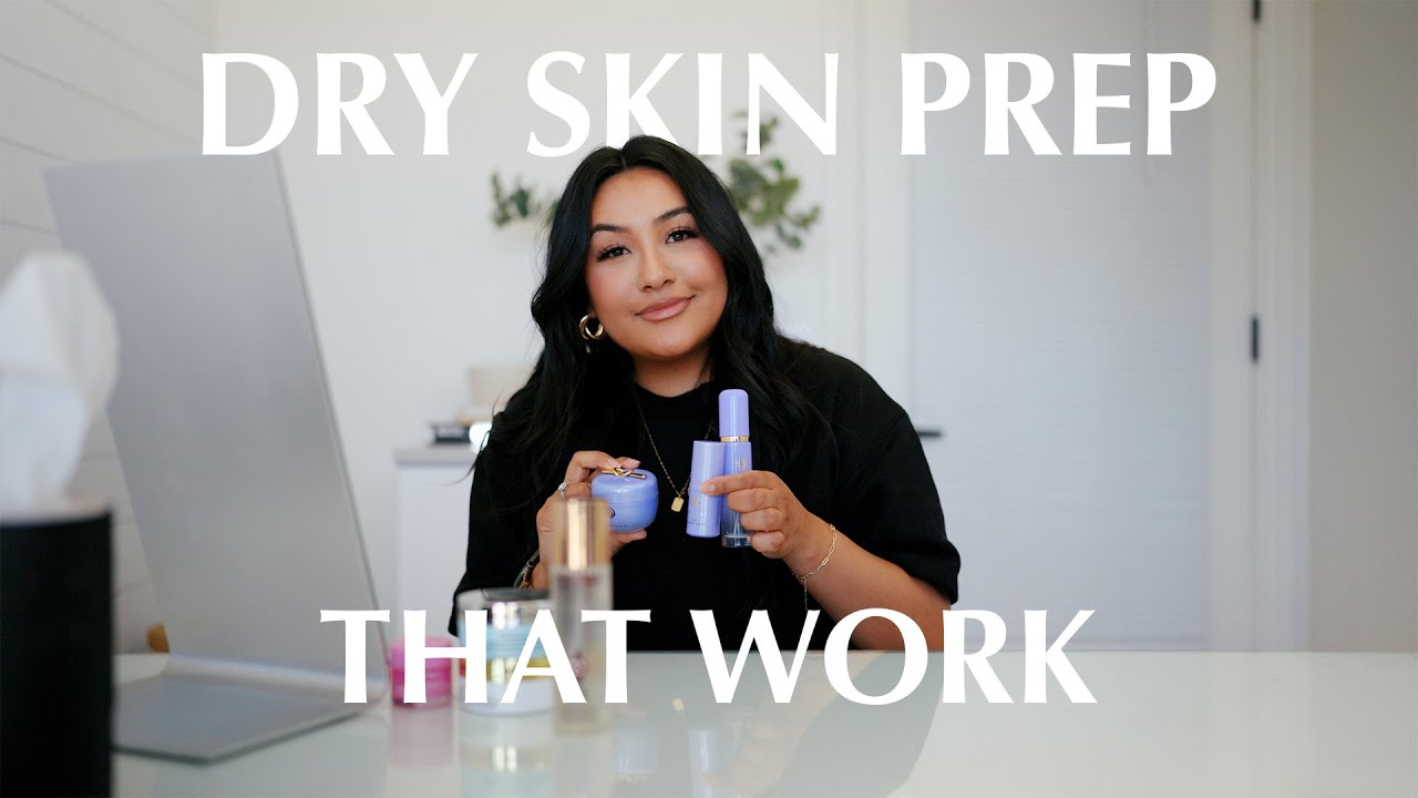 How to prep your dry skin before makeup application