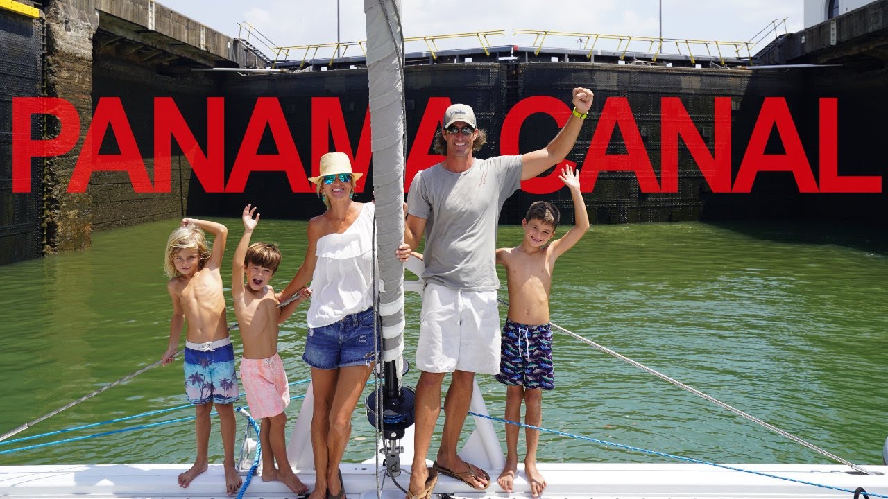 Epic Panama Canal Crossing on a Catamaran [🎥31🇵🇦]