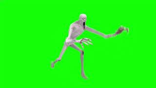 SCP-096 Running Greenscreen