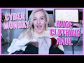 HUGE CYBER MONDAY CLOTHING HAUL 2021 || Kellyprepster