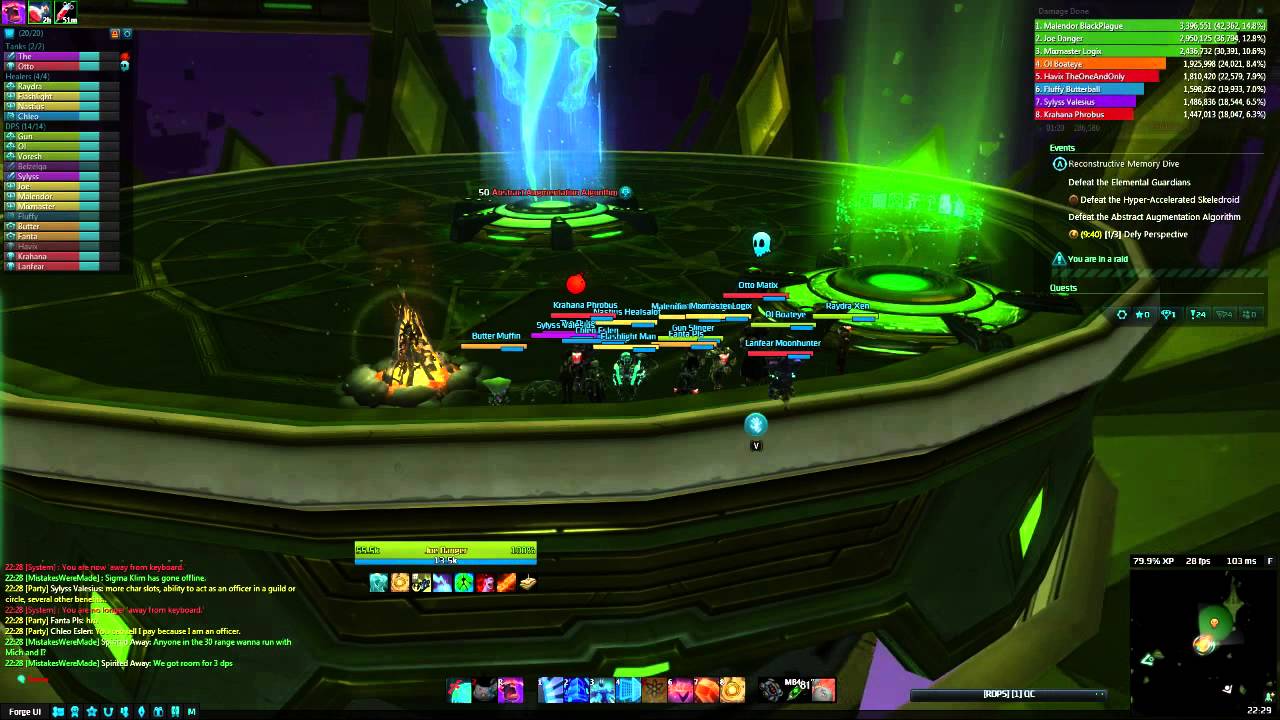 Wildstar Raiding - Medic DPS POV