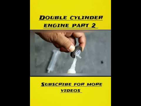 Double cylinder engine🔥 experiment 😱🔥 part 2 #shorts #experiment #part2