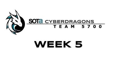 FRC Team 5700 Week 5 Build Season Update Video