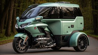 The Ultimate Road Trip Machine! 2026 Honda Gold Wing Camper Tricycle RV Electric Trike Review ⚡🏍️