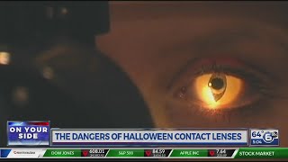 The dangers of Halloween contact lenses