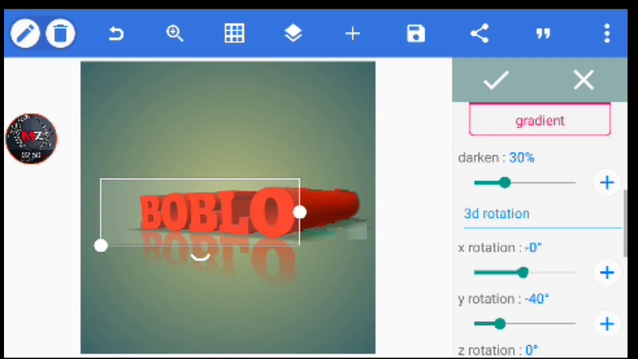 How to write 3d name - YouTube