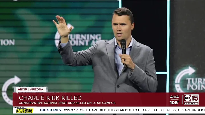 Conservative activist Charlie Kirk dead after Utah shooting