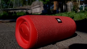 RED JBL Flip 5 TL Normal Mode VS Low Frequency Mode! Shape Of U Basstest