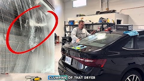 Having these issues shrinking rear window on a sedan? Here is the exact way to set up for success