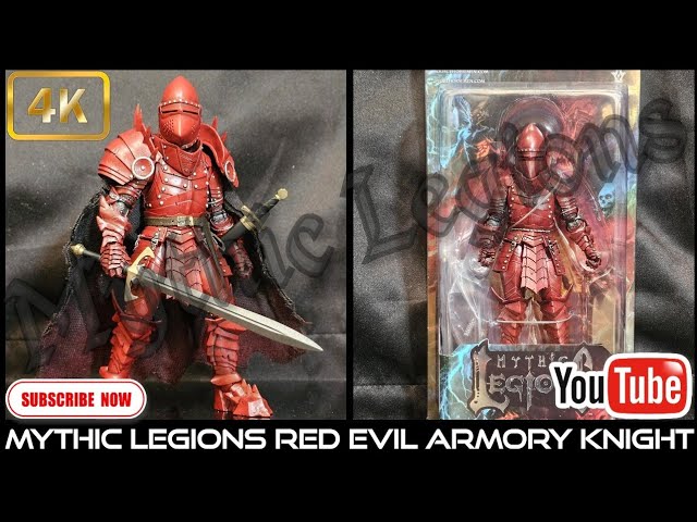 Mythic Legions Reviews: Red Evil Armory Knight #mythiclegions