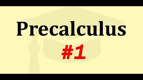 Precalculus - 1 - Exponential Functions (3.1 Part 1)