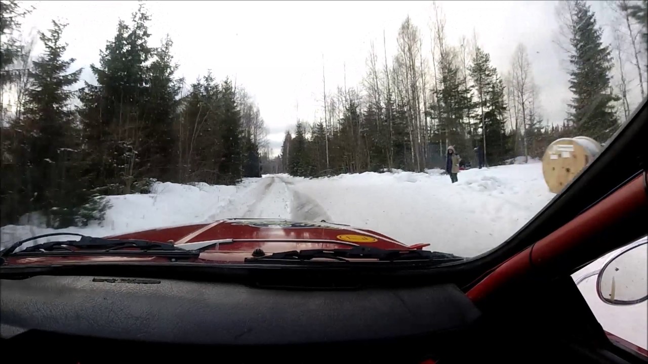 Rally Sweden historic 2017 Saab v4 Ola Bengtsson