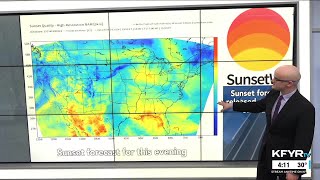 Morse Code of Weather: predicting the quality of sunrises & sunsets