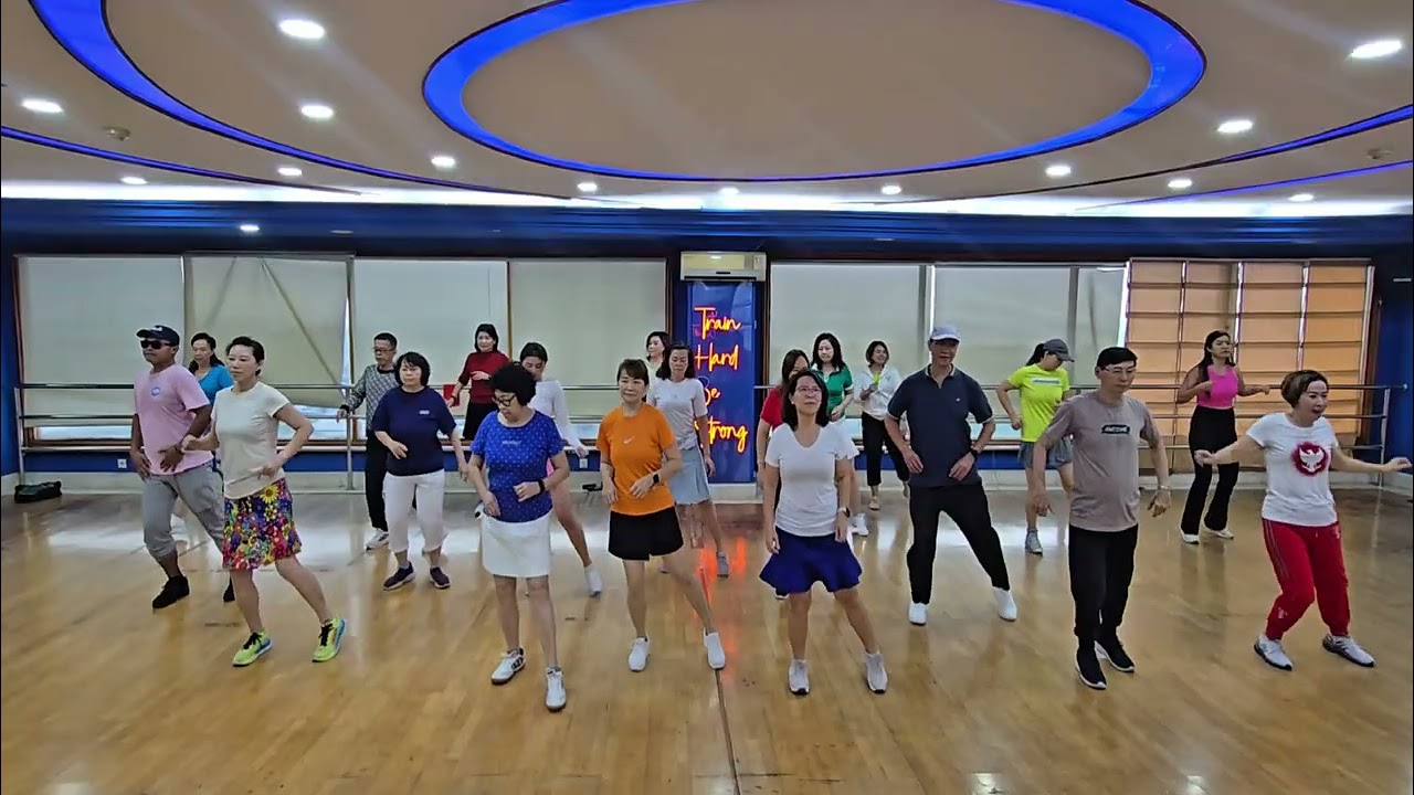 Get On The Floor Line Dance || Improver || Demo-Wtc Sport Club LD