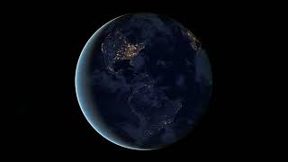 Earth Rotation in The Space Around Its Axis @ Free Videos Library screenshot 3