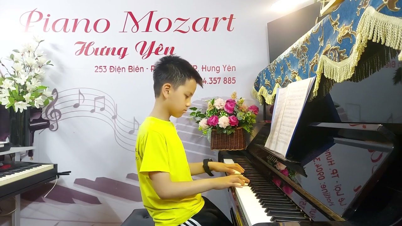 Bạn Bảo Nam với tác phẩm : Turkish March