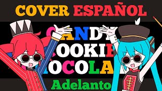 ADELANTO - Candy Cookie Chocolate Cover Español ft. Miku & Teto (キャンディークッキーチョコレート) | HALLO CEL