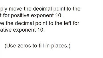 Scienticfic Notation Video