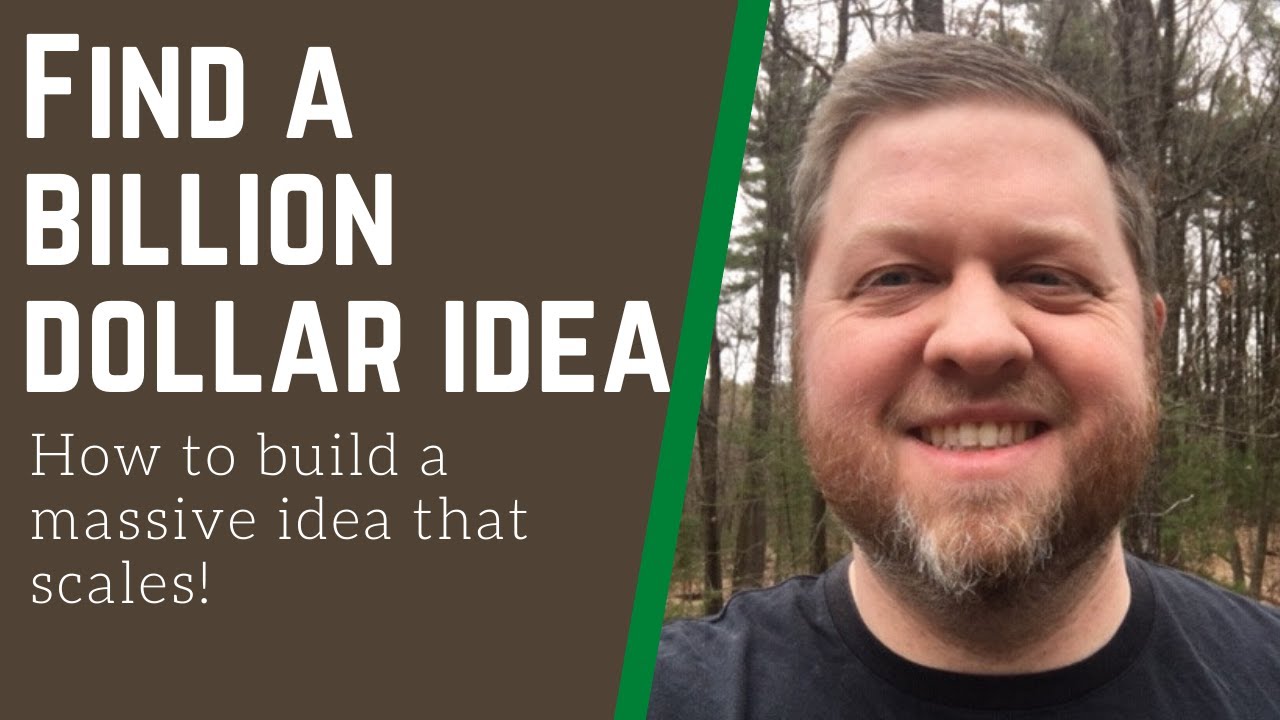 The next Billion or Trillion Dollar idea! - YouTube