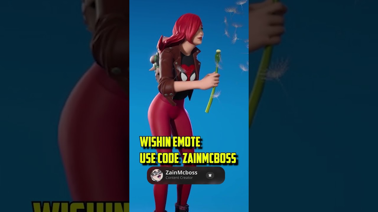 NEW EMOTE! | WISHIN  EMOTE  FORTNITE | #fortnite  #fortnitebattlepass #epicpartner