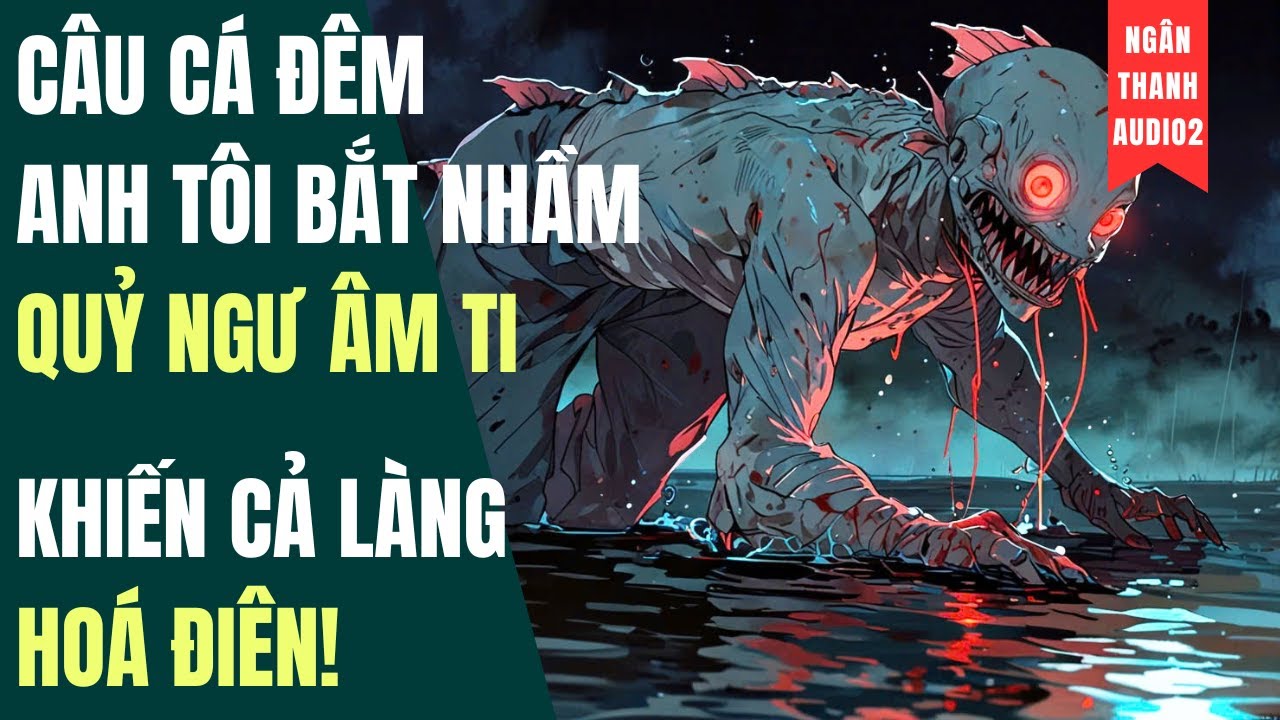 HAM CÂU CÁ ĐÊM, ANH TÔI BẮT NHẦM QUỶ NGƯ ÂM TI, KHIẾN CẢ LÀNG HÓA ĐIÊN | TRUYỆN AUDIO | KINH DỊ