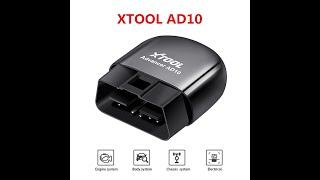 How to Use XTOOL AD10 Advancer? Car OBD2 Diagnostic Tools OBD Code Reader Scanner Android /IOS screenshot 3