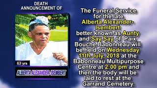 Alberta Alexander  Isembert short 1