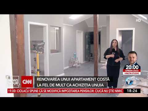Renovarea Unui Apartament Costă La Fel De Mult Ca Achiziția Unuia