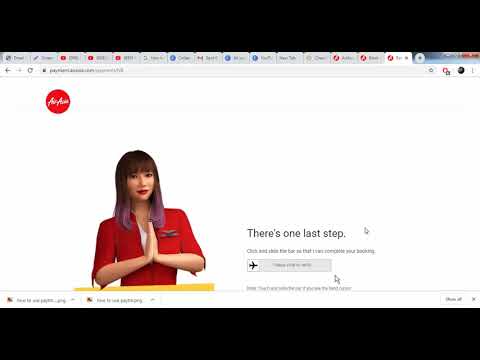 how to web check in Air Asia