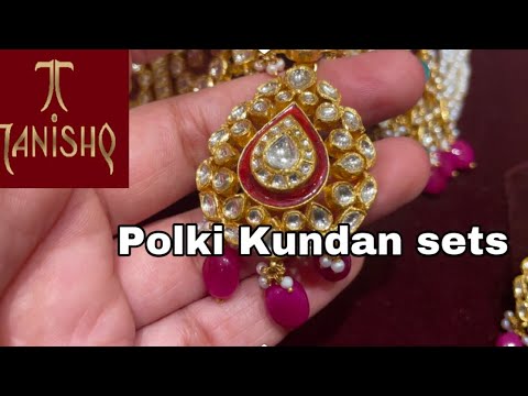 Tanishq Polki Kundan Set designs with Price/kundan sets/Tanishq