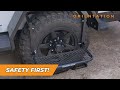 Where to Safely Step and Grab on the NoBo 10.6 (also NoBo 10.5)