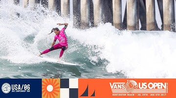 Conlogue vs. Moore vs. Ado - Round Three, Heat 4 - Vans US Open 2017 (W)