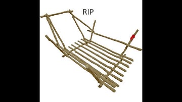 my log sled... [ The Forest: Game ]