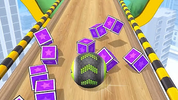 Going Balls - Portal Run Level Gameplay Android IOS!