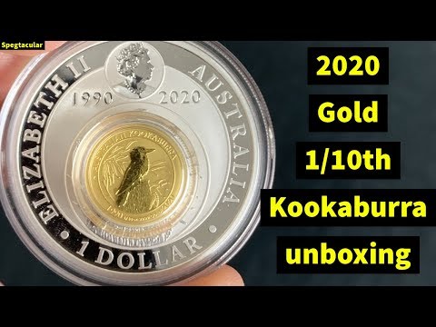 2020 1/10th ounce Gold Kookaburra unboxing!