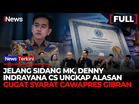 [FULL] Polemik Ijazah Gibran Dibawa ke MK, Denny Indrayana Cs Minta Diskualifikasi Wapres