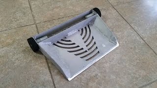 Neanderthal Roomba first test drive 7-3-2016
