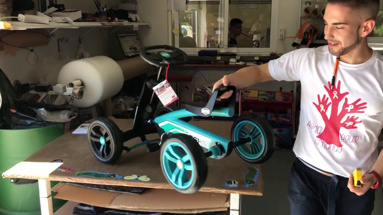 Características Kart de pedales BERG BUZZY RACING verde